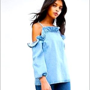 Denim Ruffles